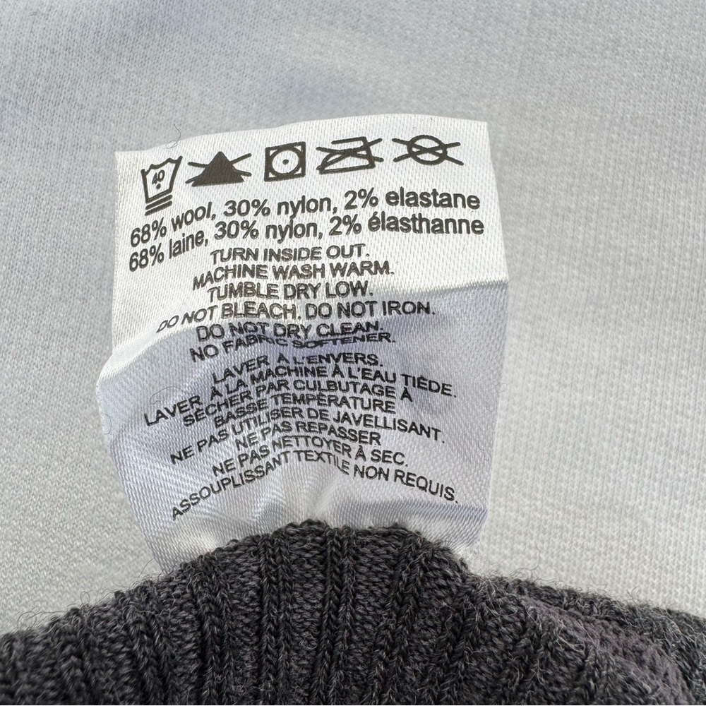 SMARTWOOL Footless Ribbed Tights - SMALL - Picture 5 of 9